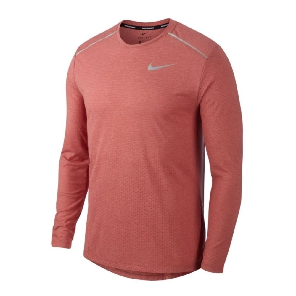🆕 NIKE Breathe Rise 365 Long Sleeve T-Shirt Long Sleeve Performance Tee Size XL